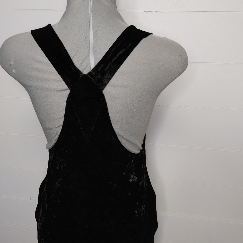 Smash + Tess black velvet romperalls size XS - Picture 8 of 15
